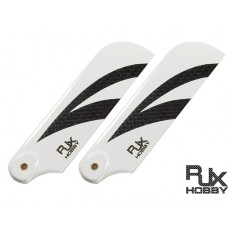 RJX Black and White 95mm Tail CF Blades (B Version)